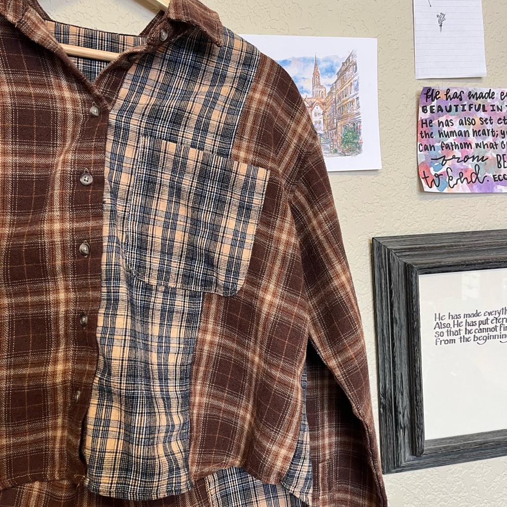 Granola Brown Flannel